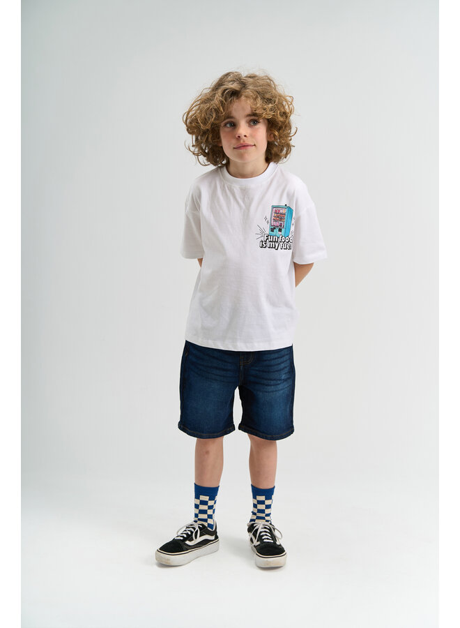 The New - Snack oversized tee - Bright white