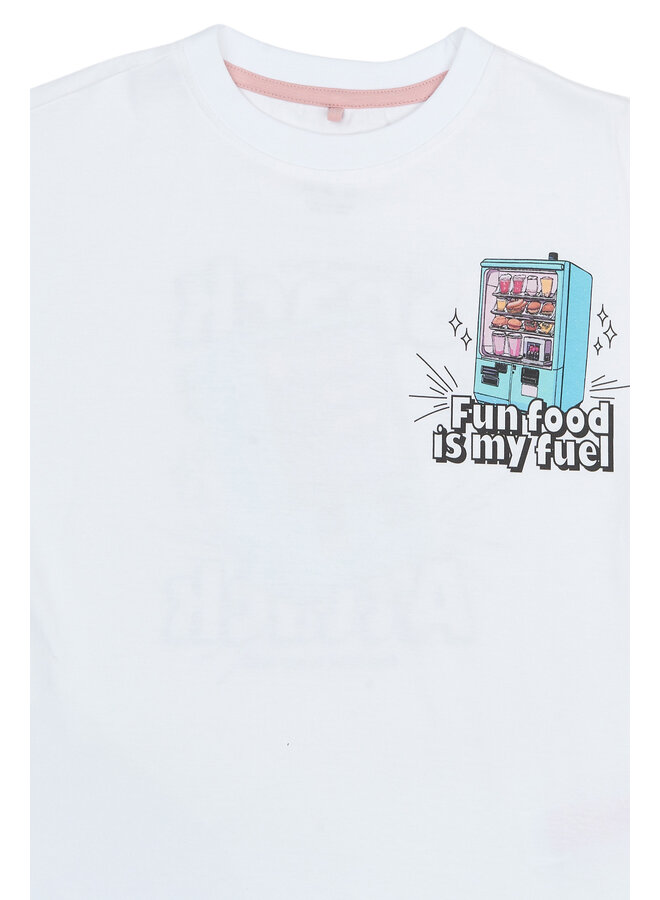 The New - Snack oversized tee - Bright white