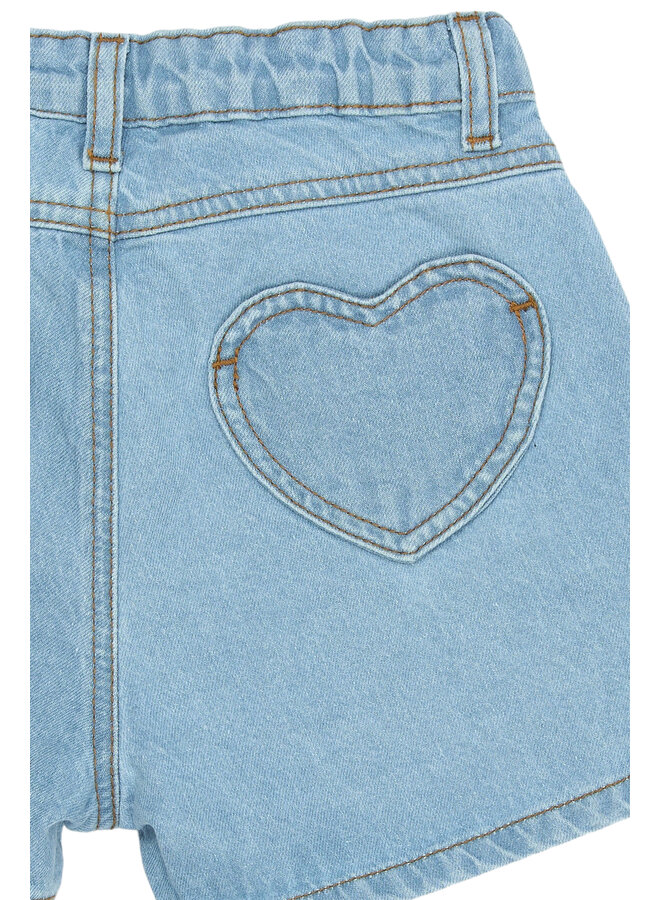 The New - Samantha denim shorts - Light blue denim