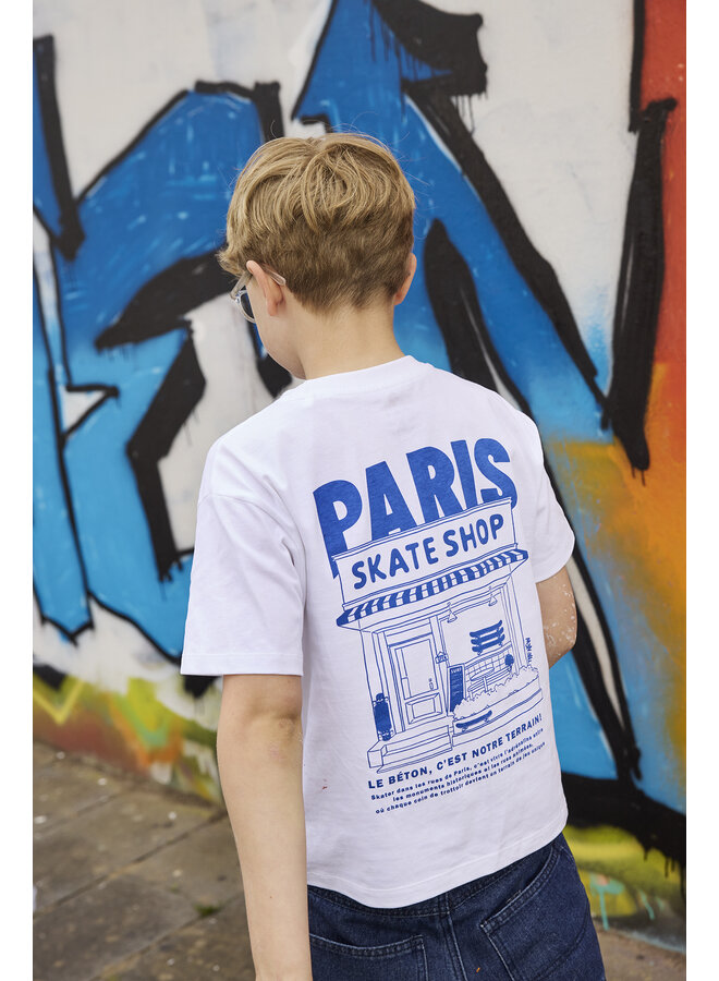 The New - Seymore oversized tee - Bright white