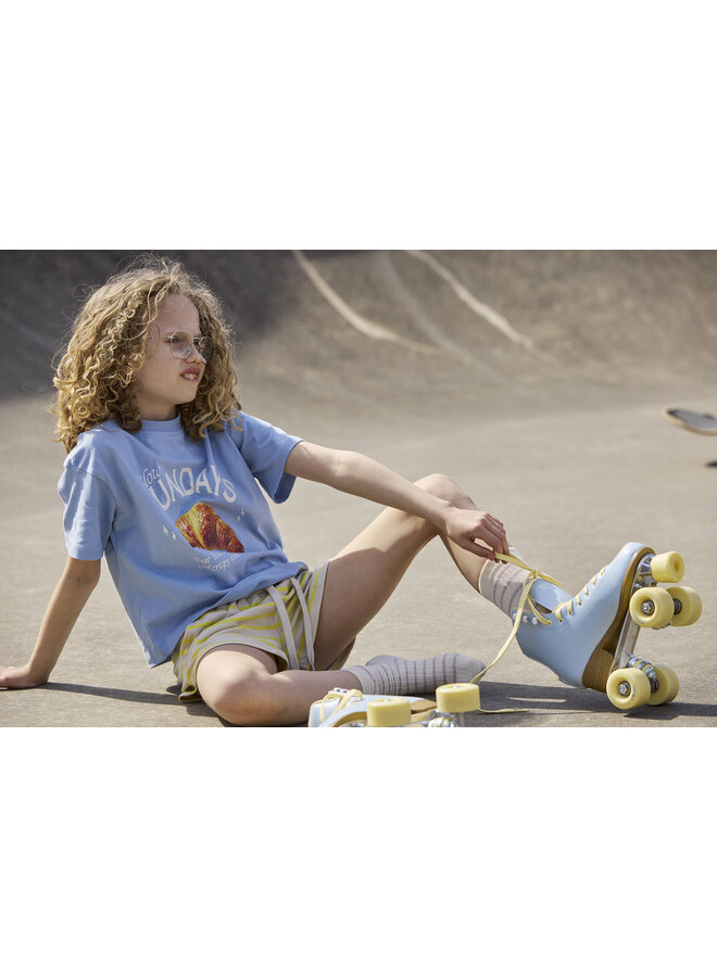 The New - Suzette oversized tee - Forever blue