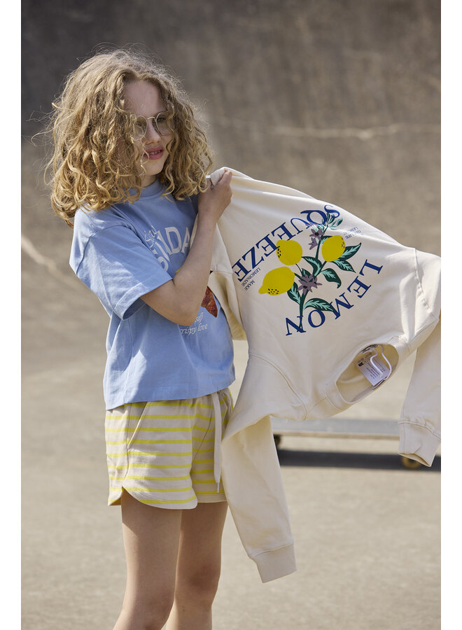 The New - Suzette oversized tee - Forever blue