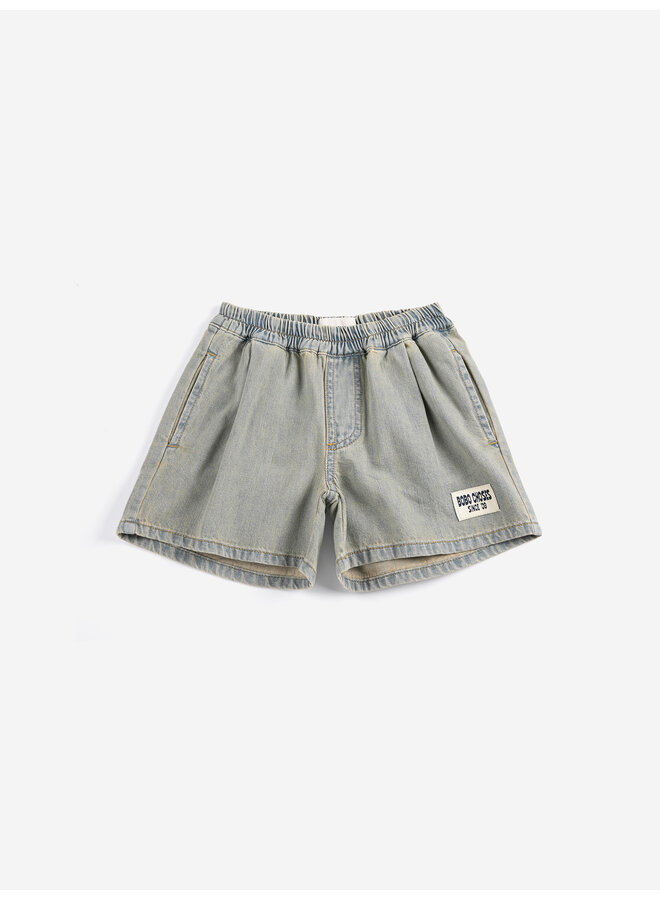 Bobo Choses since 09 denim bermuda shorts - Prussian blue