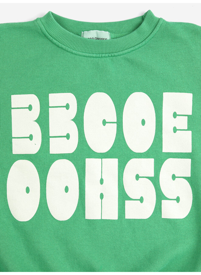 Bobo Choses modern sweatshirt - Green