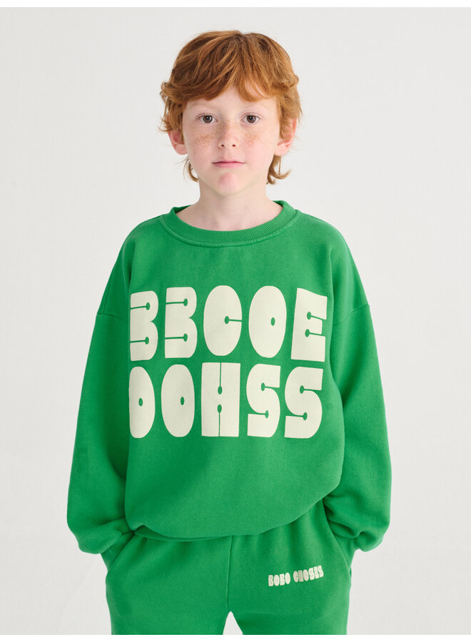 Bobo Choses modern sweatshirt - Green