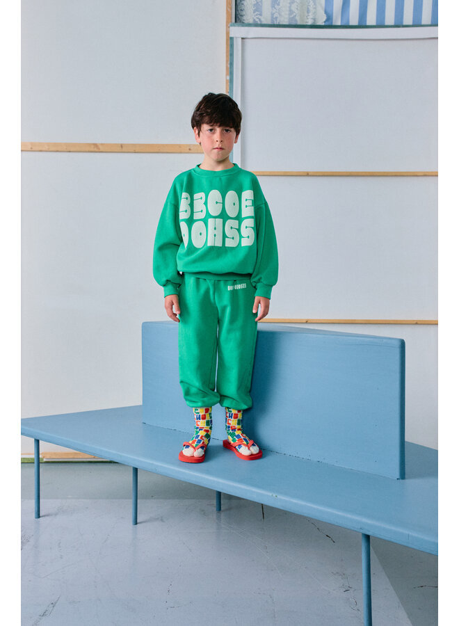 Bobo Choses modern sweatshirt - Green