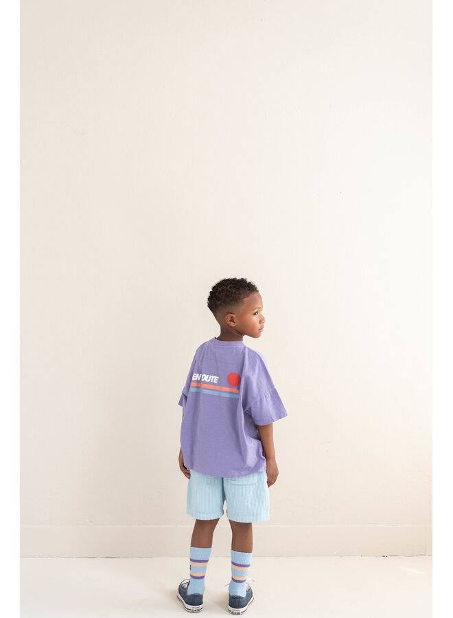 Jenest - Ben oversized t-shirt - Lavender purple