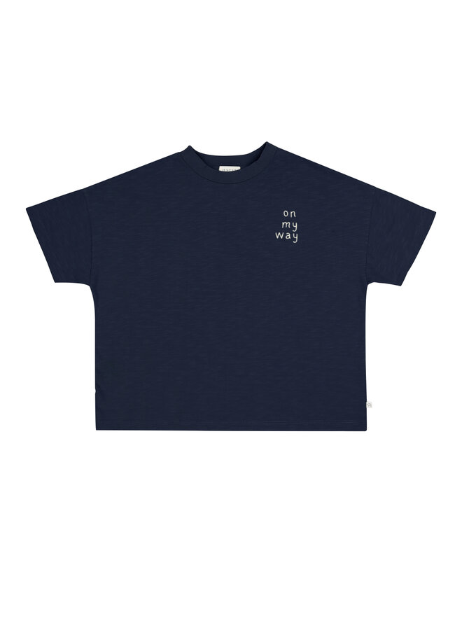 Jenest - Ben oversized t-shirt - Navy blue