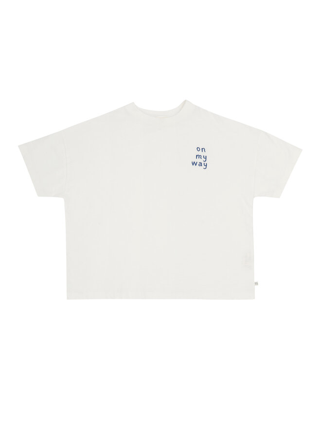 Jenest - Ben oversized t-shirt - Off white