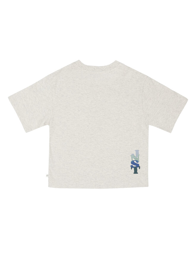 Jenest - Mase t-shirt - Grey melange