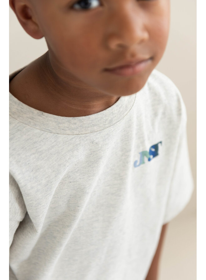 Jenest - Mase t-shirt - Grey melange