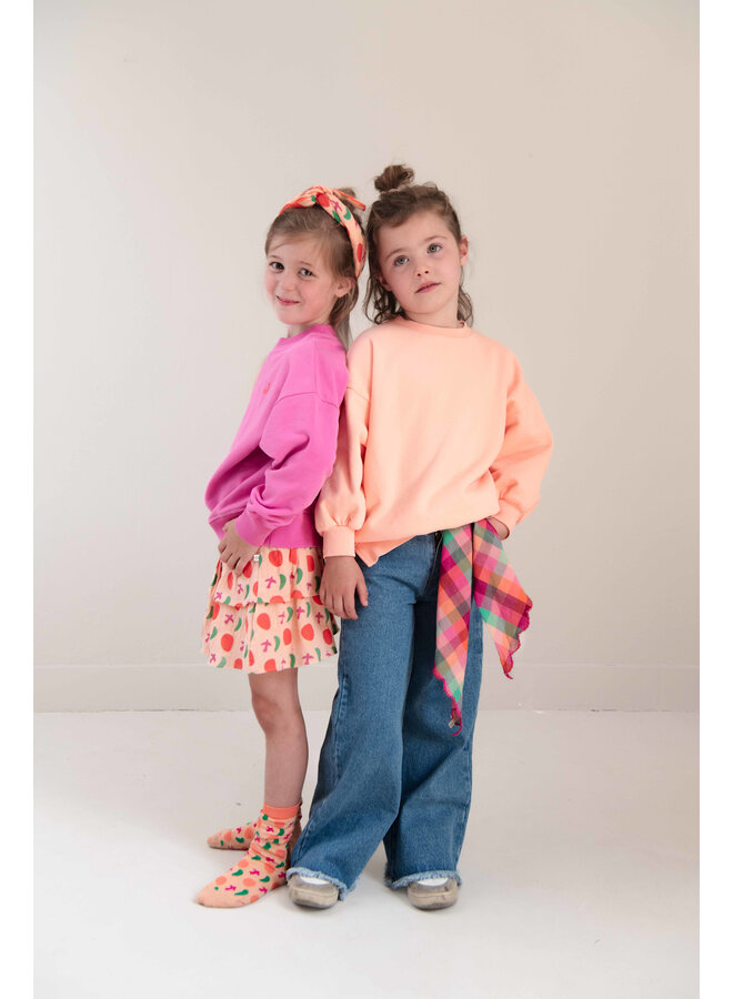 Jenest - Pippa sweater - Peach orange