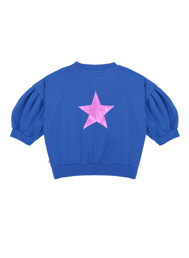 Jenest - Balloon sweater - Cobalt blue