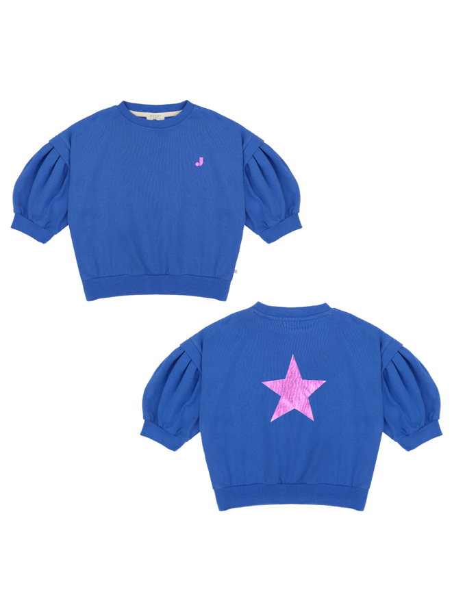 Jenest - Balloon sweater - Cobalt blue