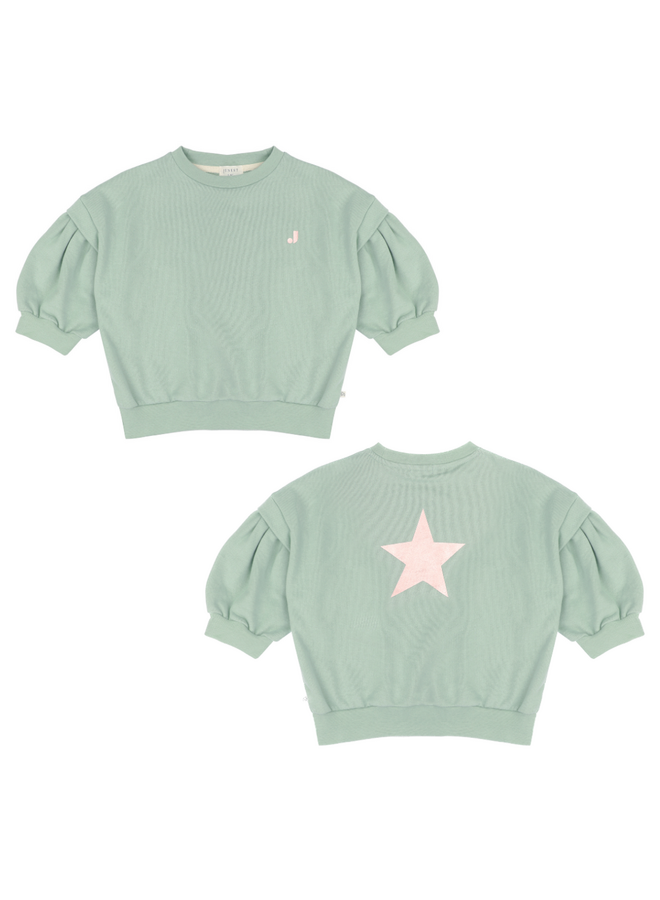 Balloon sweater - Sage green