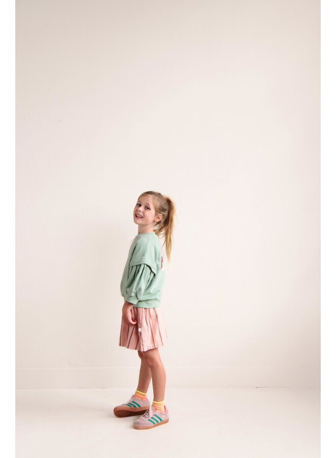 Jenest - Balloon sweater - Sage green