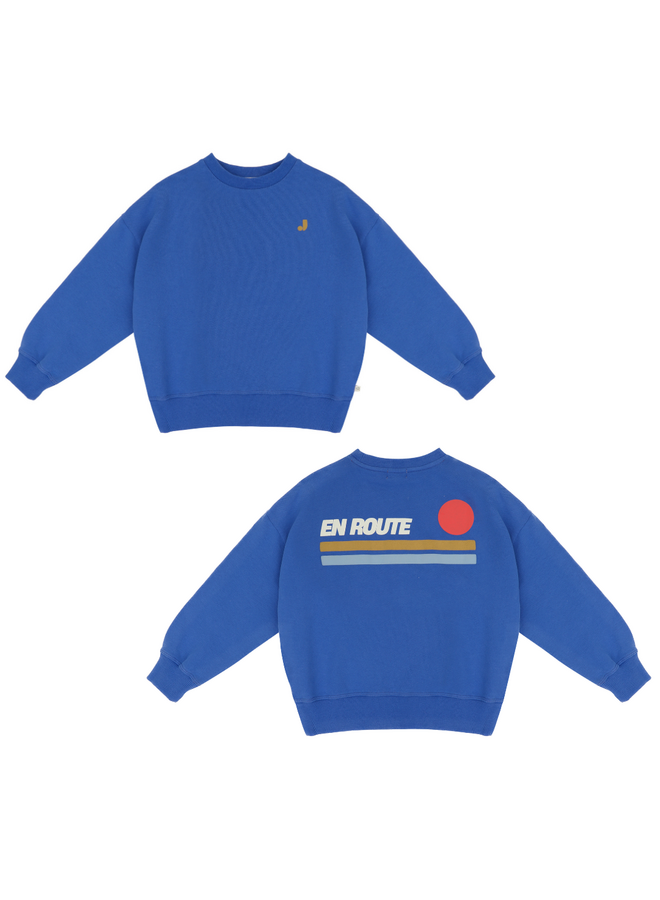 Jack sweater - Cobalt blue