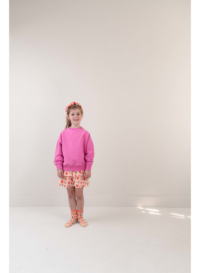 Jenest - Happy bird sweater - Fuchsia pink