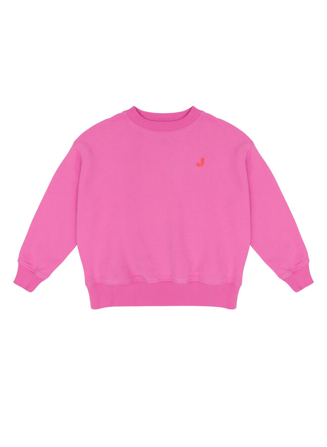 Jenest - Happy bird sweater - Fuchsia pink