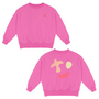 Jenest - Happy bird sweater - Fuchsia pink