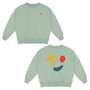 Jenest - Happy bird sweater - Sage green