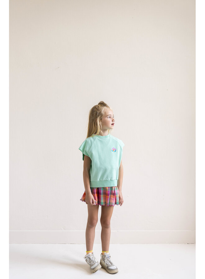 Jenest - Joey sleeveless sweater - Fresh green