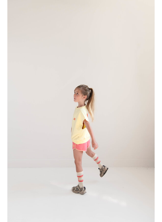 Jenest - Joey sleeveless sweater - Soft yellow