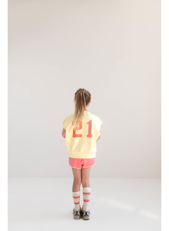 Jenest - Joey sleeveless sweater - Soft yellow