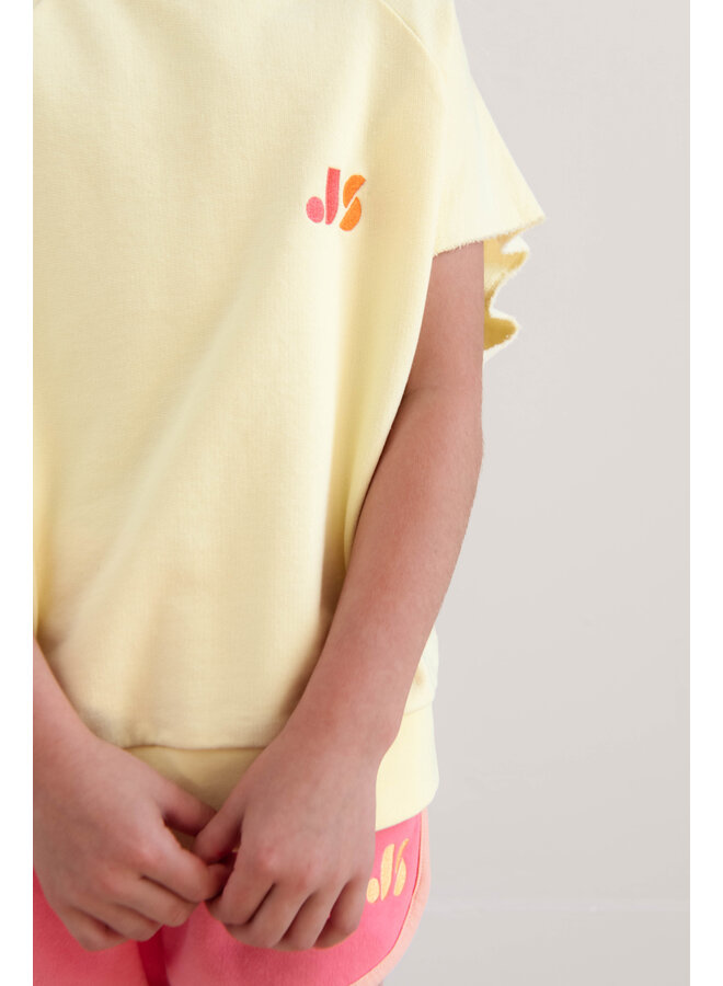 Jenest - Joey sleeveless sweater - Soft yellow