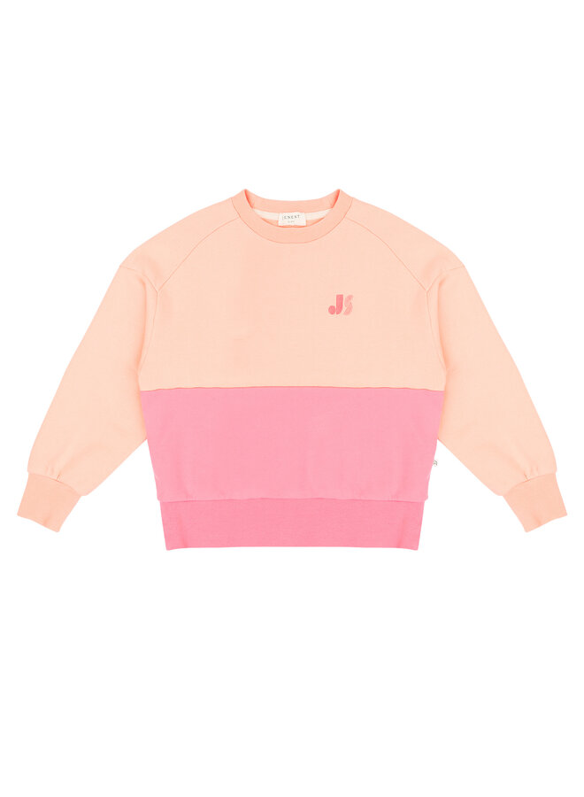 Sammy sweater - Peach orange fresh pink