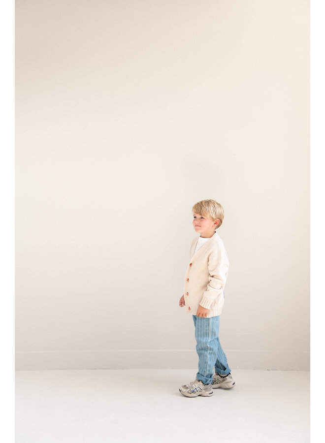 Jenest - Unisex stripe pants - Indigo stripe