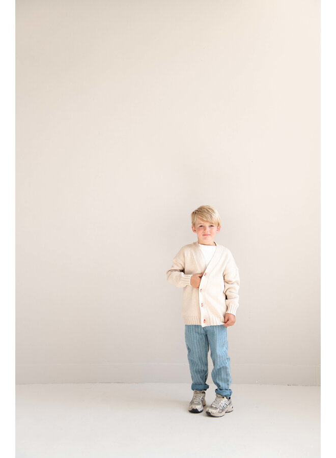 Jenest - Unisex stripe pants - Indigo stripe