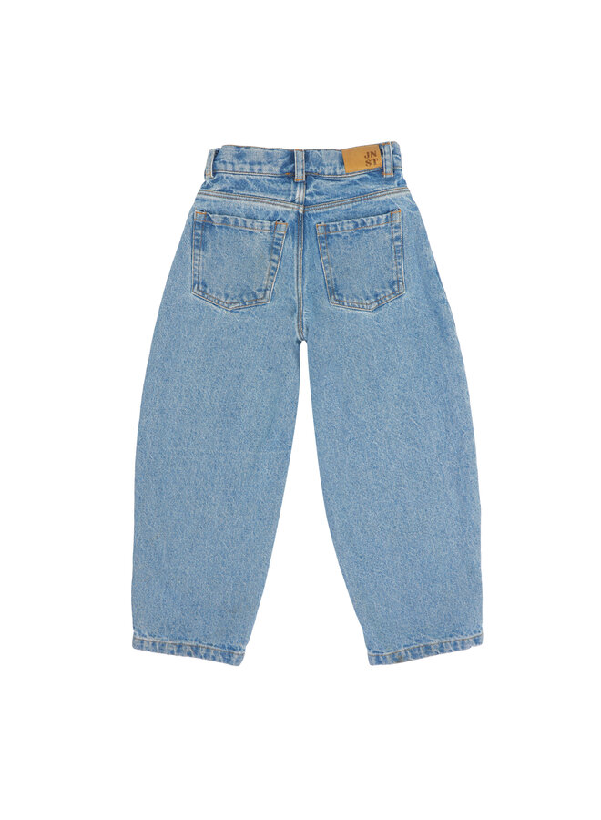 Jenest - Balloon denim pants - Medium wash