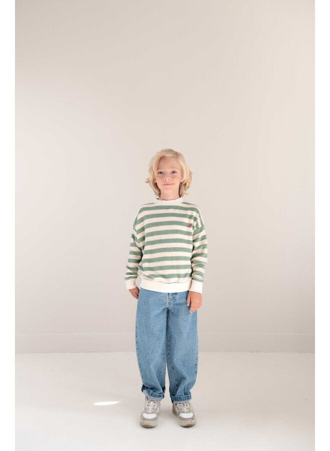 Jenest - Balloon denim pants - Medium wash