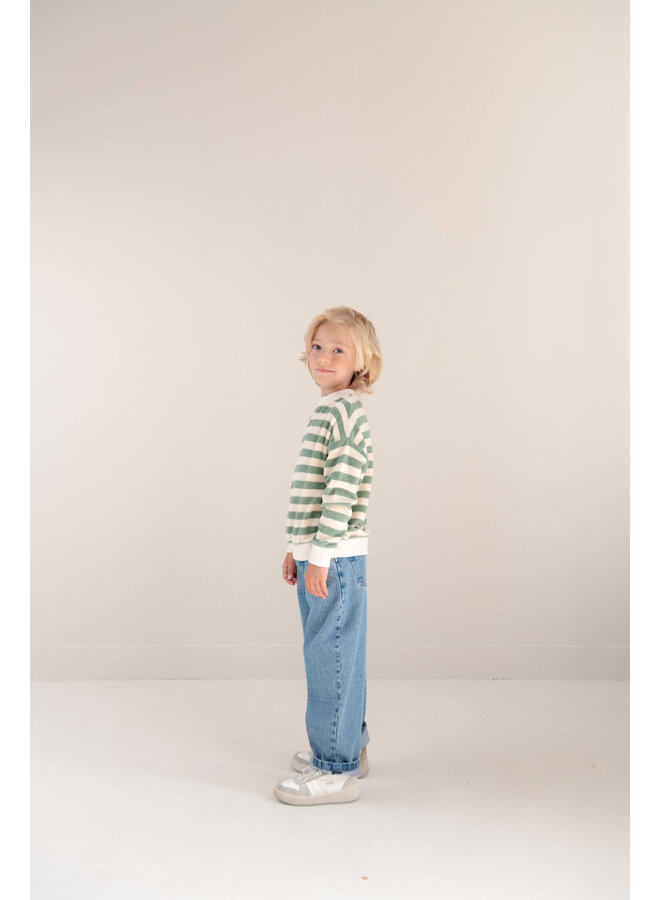 Jenest - Balloon denim pants - Medium wash