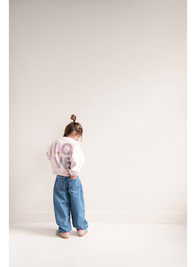 Jenest - Maxi sweater - Blossom rose