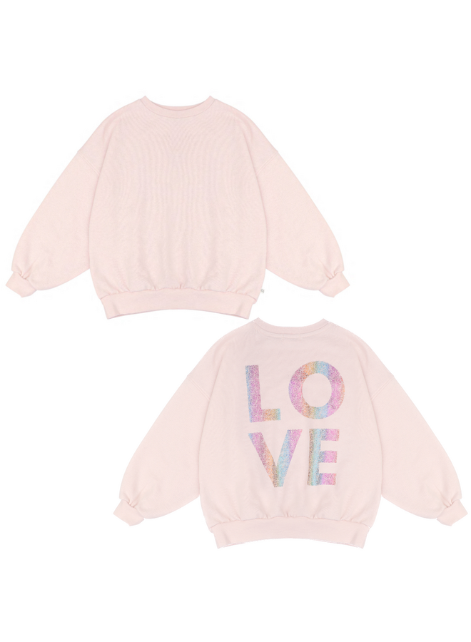 Maxi sweater - Blossom rose