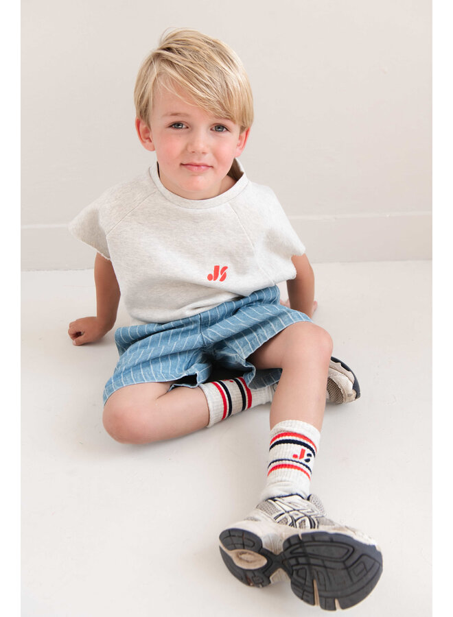 Jenest - JS sport socks - Grey melange