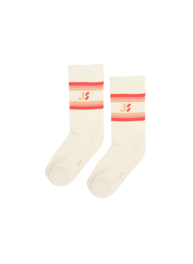 JS sport socks - Off white