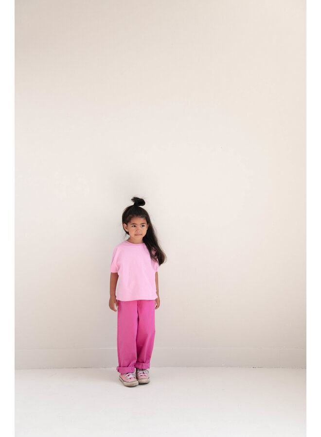 Jenest - Livia t-shirt - Lt fuchsia pink