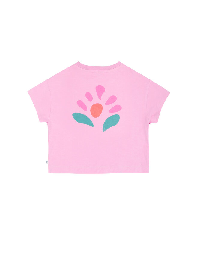 Jenest - Livia t-shirt - Lt fuchsia pink