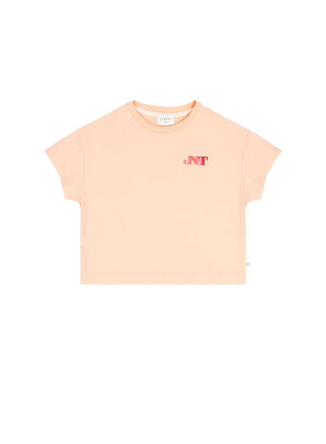 Livia t-shirt - Peach orange