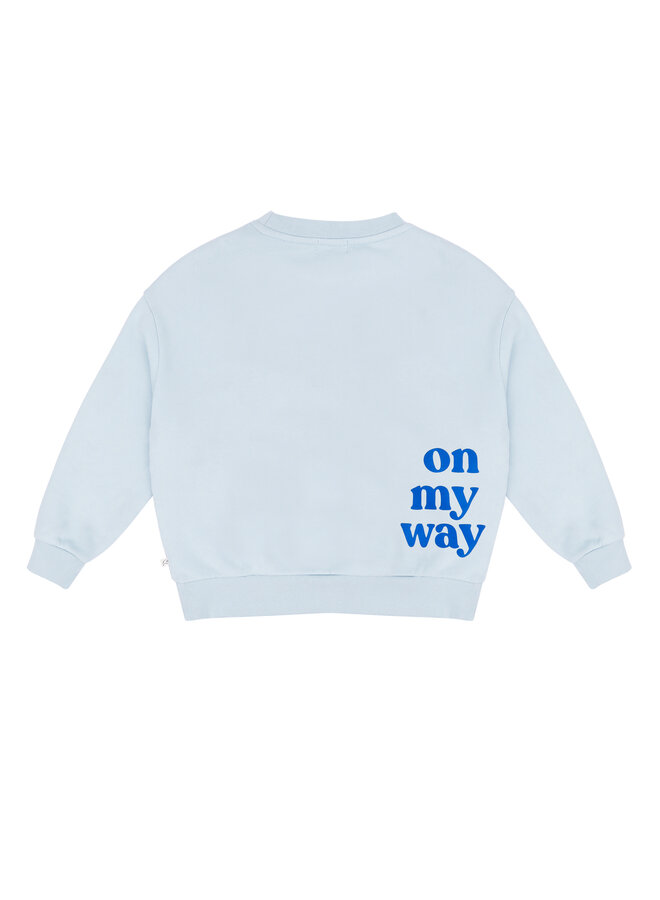 Jenest - Bo sweater - Water blue