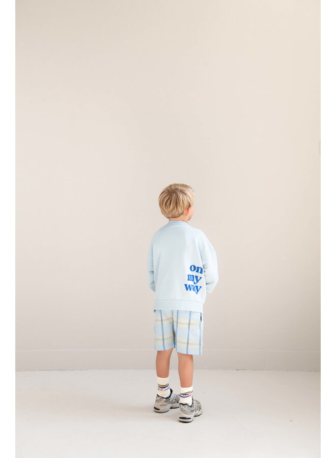 Jenest - Bo sweater - Water blue