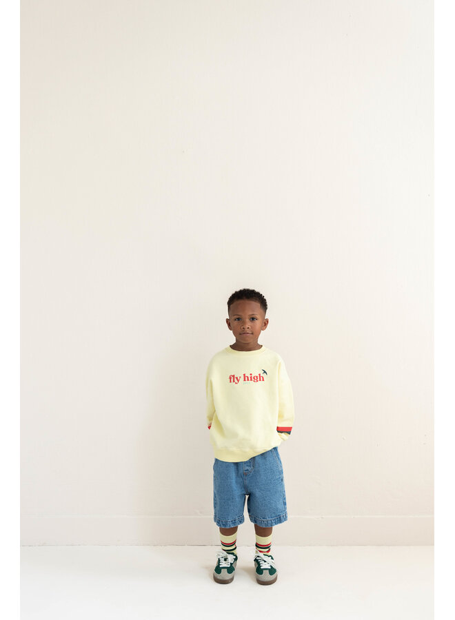 Jenest - Kai denim shorts - Medium wash