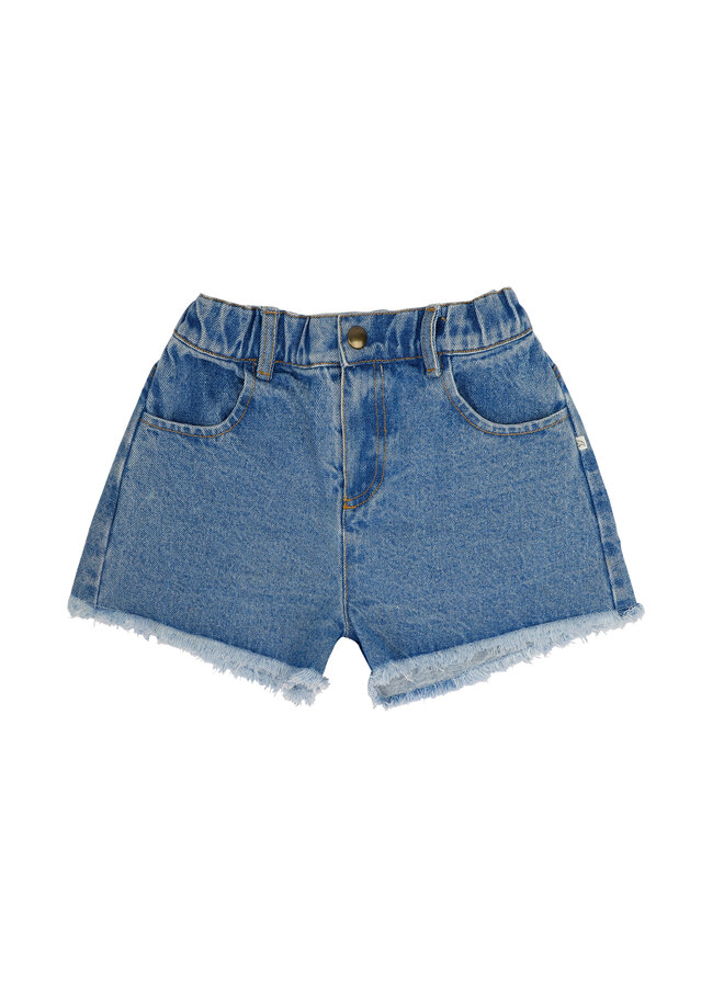 Lilou denim shorts - Medium wash