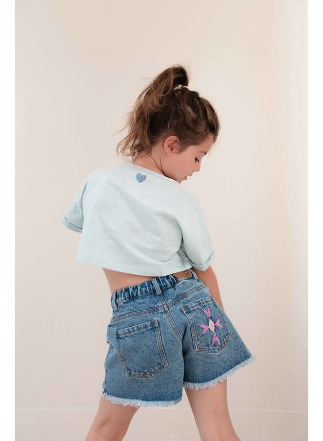 Jenest - Lilou denim shorts - Medium wash