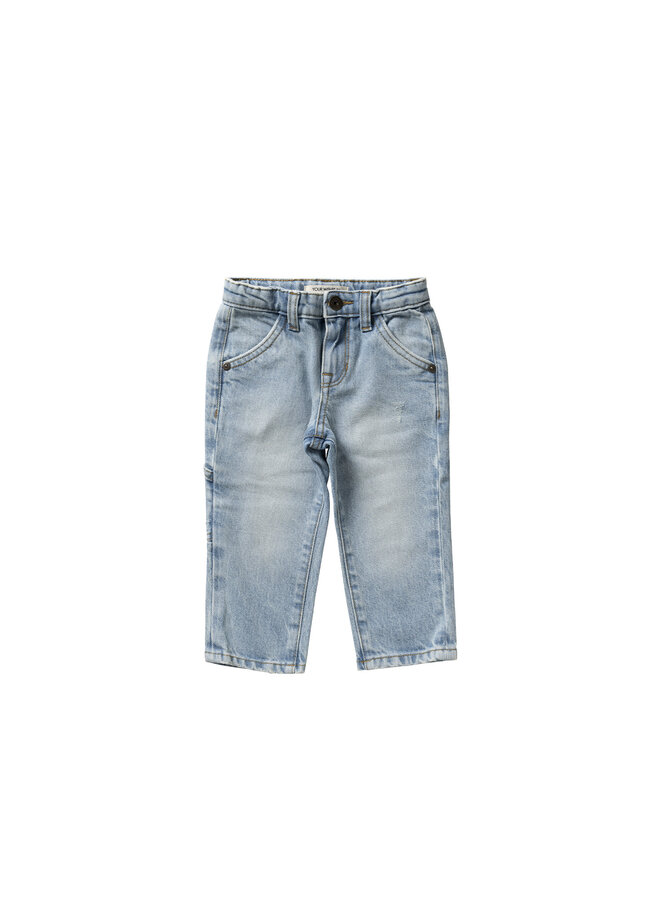 Your Wishes - Denim worker jeans - Light blue