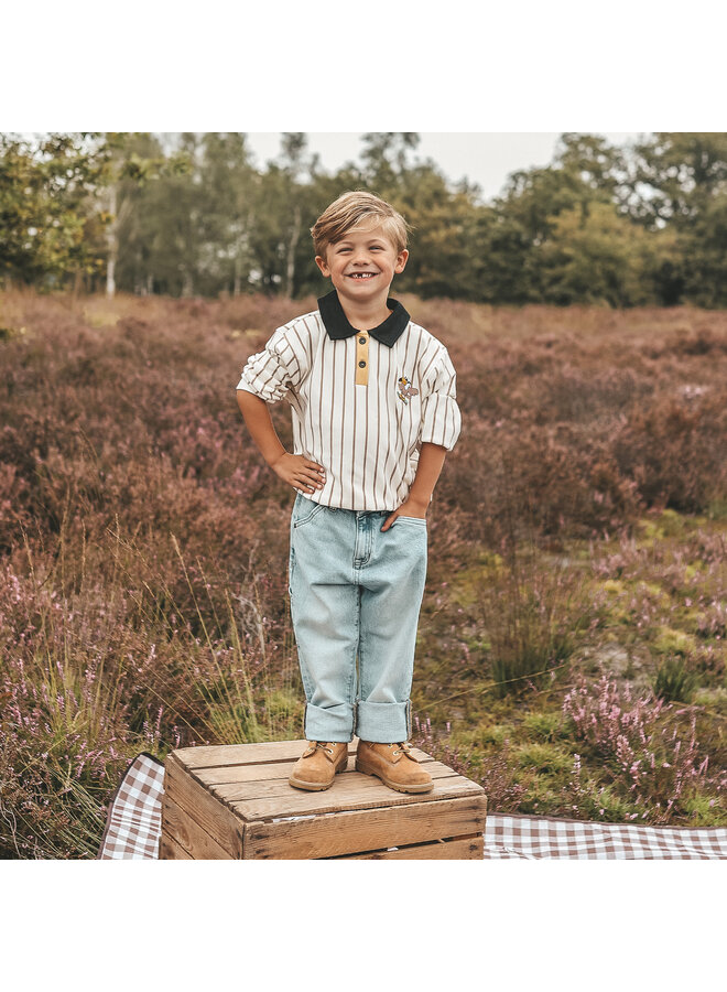 Your Wishes - Denim worker jeans - Light blue