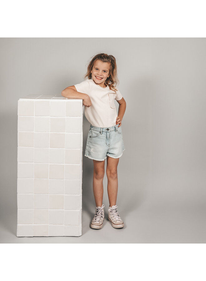 Your Wishes - Denim shorts - Pale blue